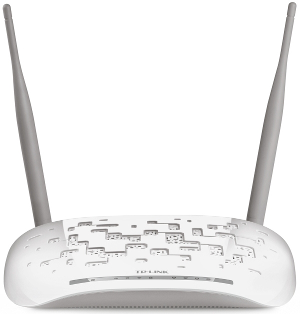 TP-Link TD-W8961N <Wi-Fi роутер+Модем xDSL> <Annex A, ADSL2+, 802.11n, N300, 4х100Мб/с>