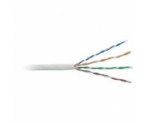 Кабель Hyperline UUTP4-C5E-S24-IN-PVC-GY-305 (UTP4-C5E-SOLID-GY-305) (м)