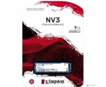 Накопитель SSD 1TB Kingston NV3 (SNV3S/1000G) <M.2 2280, NVMe, PCI-Ex4 4.0>