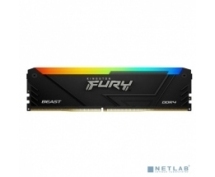 Набор памяти DDR4 2x16Gb 3200МГц Kingston FURY Beast Black RGB (KF432C16BB12AK2/32)