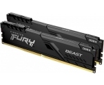 Набор памяти DDR4 2x32GB 3200МГц Kingston Fury Beast Black (CL16, 1.35V) (KF432C16BBK2/64)