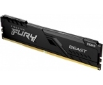 Модуль памяти DDR4 16GB 3200МГц Kingston Fury Beast Black (CL16, 1.35V) (KF432C16BB1/16)