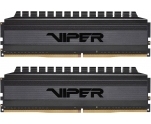 Набор памяти DDR4  2x8GB 4000МГц Patriot Viper 4 Blackout (PVB416G400C9K)