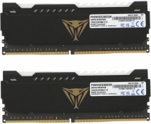 Набор памяти DDR4 2x16GB 3600МГц Patriot Viper Steel RGB (CL20, 1.35V) (PVSR432G360C0K)