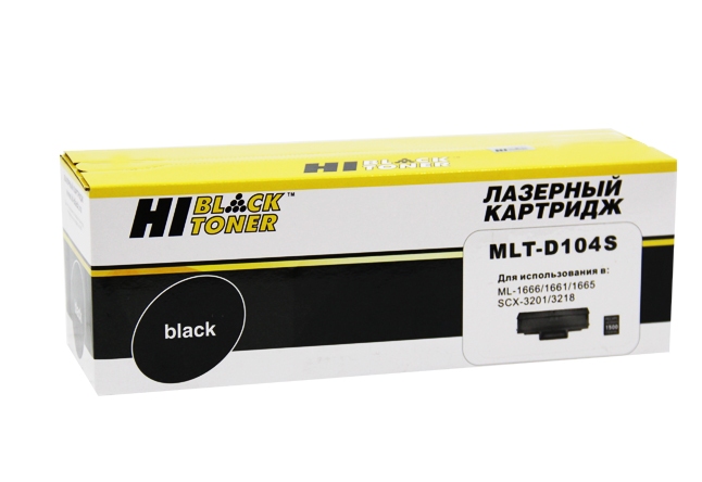 Картридж Samsung MLT-D104S Hi-Black для ML1660/1665/1860/SCX-3200/3205  (1.5K)