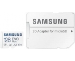 Карта памяти MicroSD 128GB Samsung EVO Plus UHS-I U3 + адаптер (MB-MC128KA)