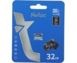 Карта памяти MicroSD  32GB Netac P500 Standart (NT02P500STN-032G-S)