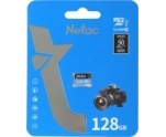 Карта памяти MicroSD 128GB Netac P500 Standart (NT02P500STN-128G-S)