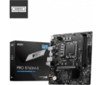 Сист.плата MSI PRO B760M-E <1700 B760 2xDDR5 4xSATA3 M.2 PCIe16 D-Sub HDMI USB3.2 mATX>